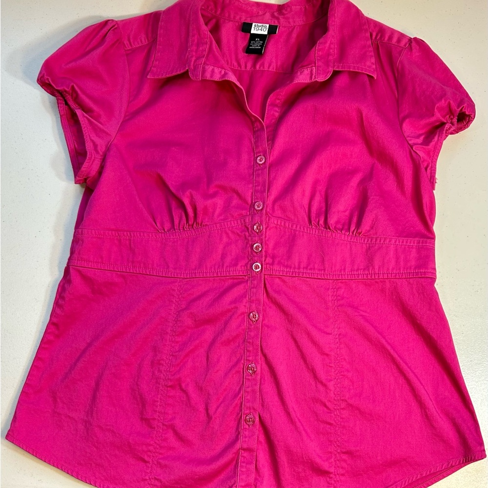 Figure-Flattering Women’s Studio 1940 Size XL Blouse